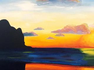 PAINT AND WINE NIGHT - PIHA SUNSET